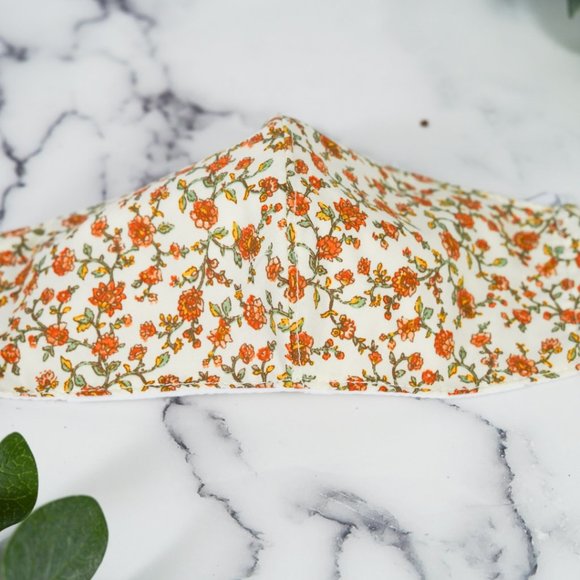 Hand Crafted Accessories - 3 layers with filter pocket cotton face mask